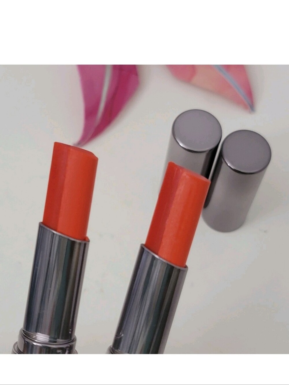 2 pk BENEFIT they're Real Double The Lip Lipstick and Lip Liner FLAME GAME